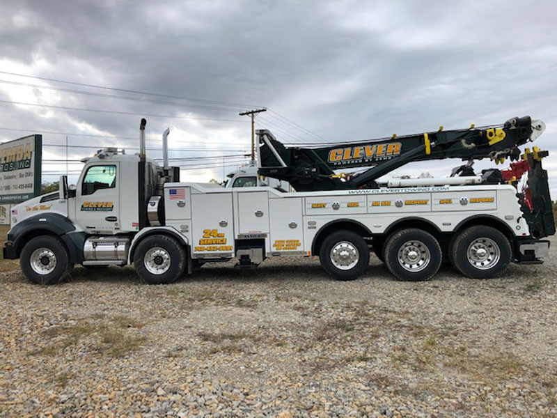 Clever Towing Auto Recovery Vehicle Salvage Accident Cleanup Environmental Remediation Zanesville Ohio